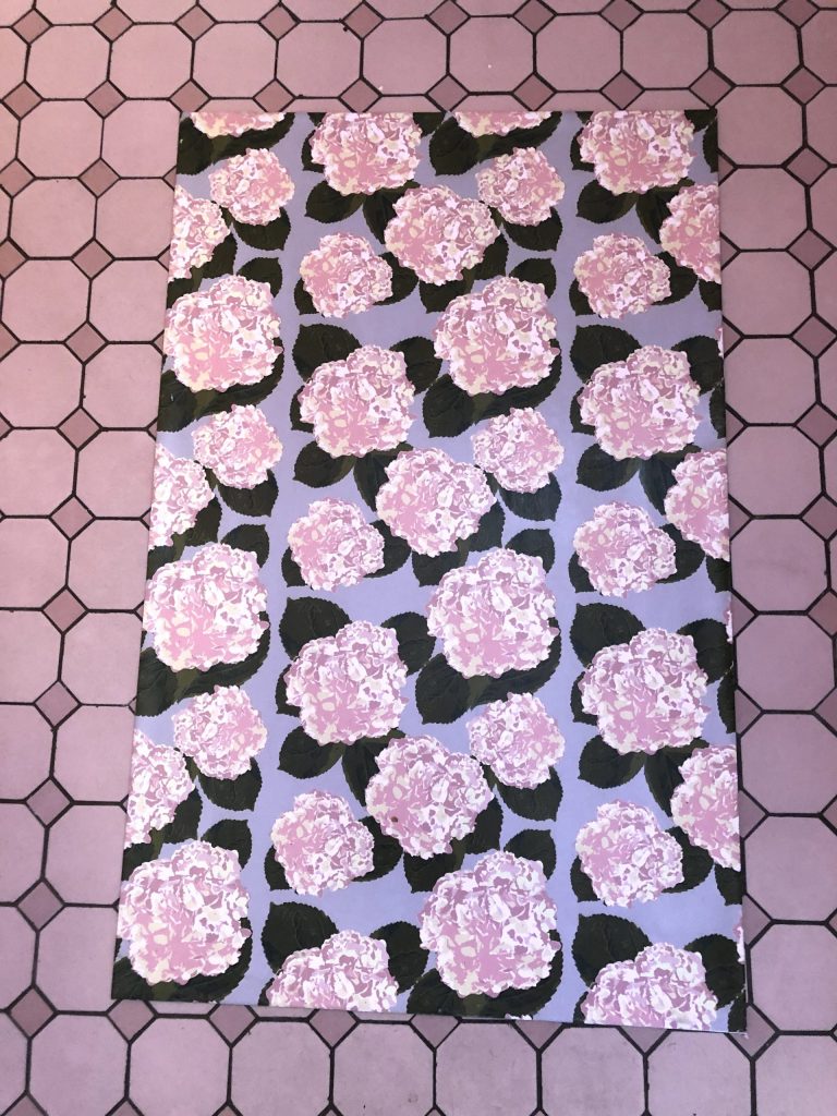 Completed Floorcloth Project